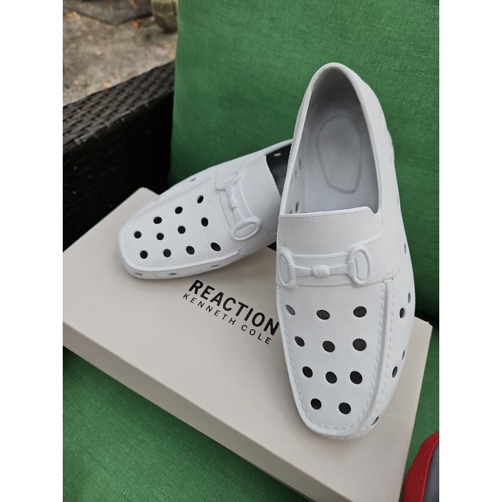 Kenneth Cole Reaction Slip-On Rubber Dress Shoes WATERPROOF Size 9‎